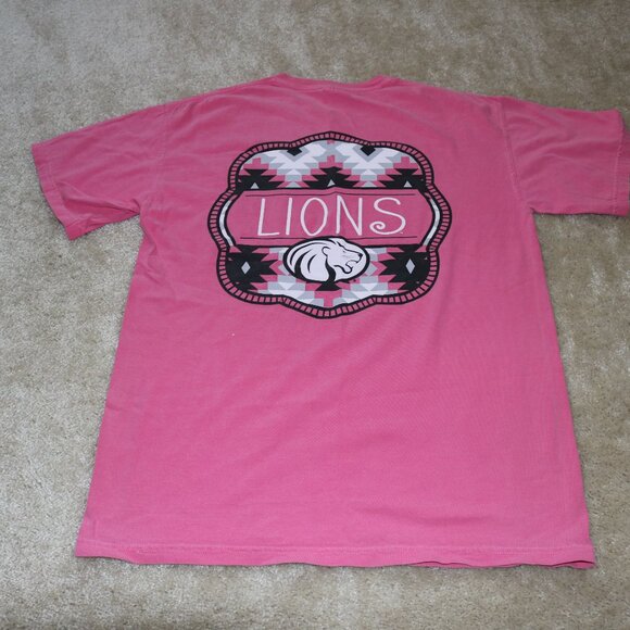 Comfort Colors Pink Graphic Tee - Short Sleeve - Picture 1 of 5